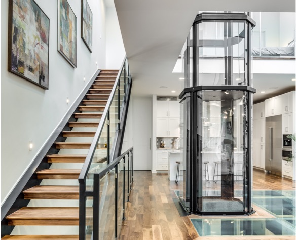 Luxury Elevators | Narrow Home Case Study | Savaria Vuelift