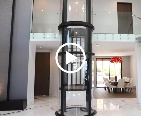 Luxury-marble-foyer-with-Vuelift-round-descending-play